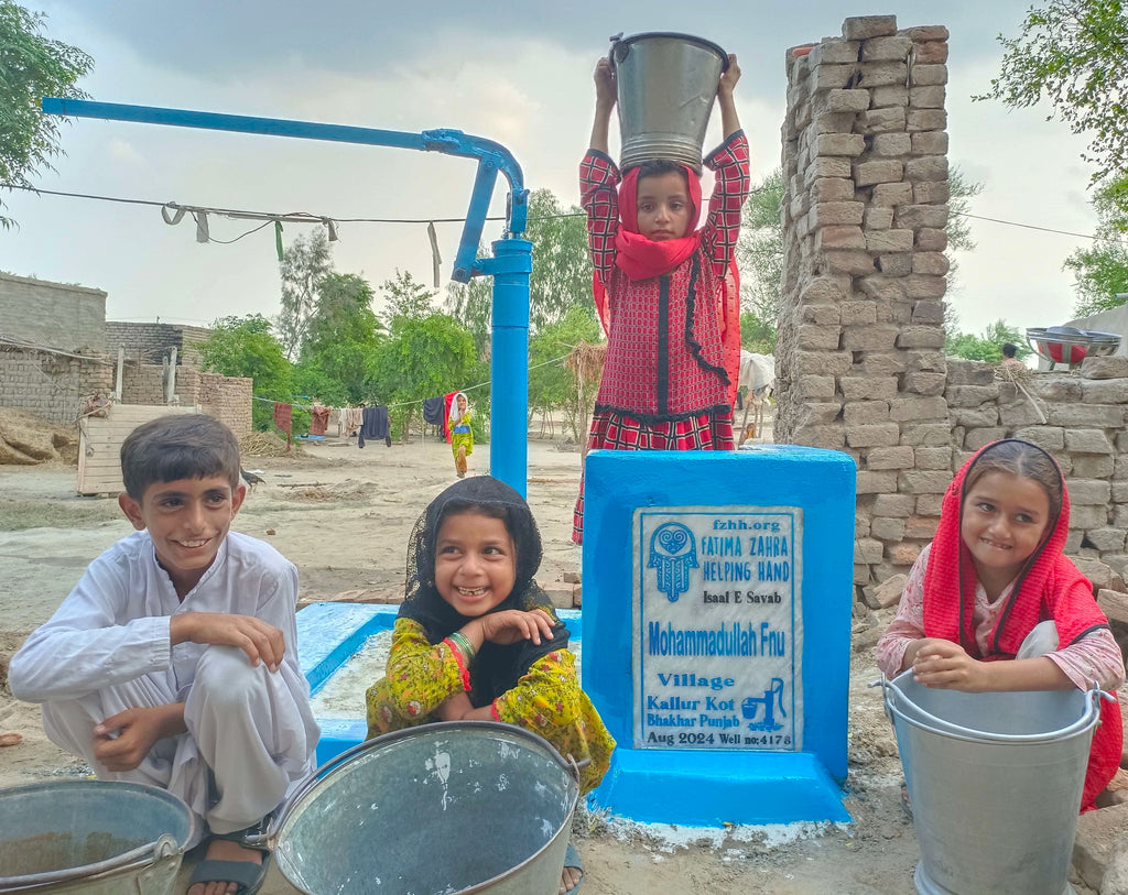 Punjab, Pakistan – Mohammadullah Fnu – FZHH Water Well# 4178