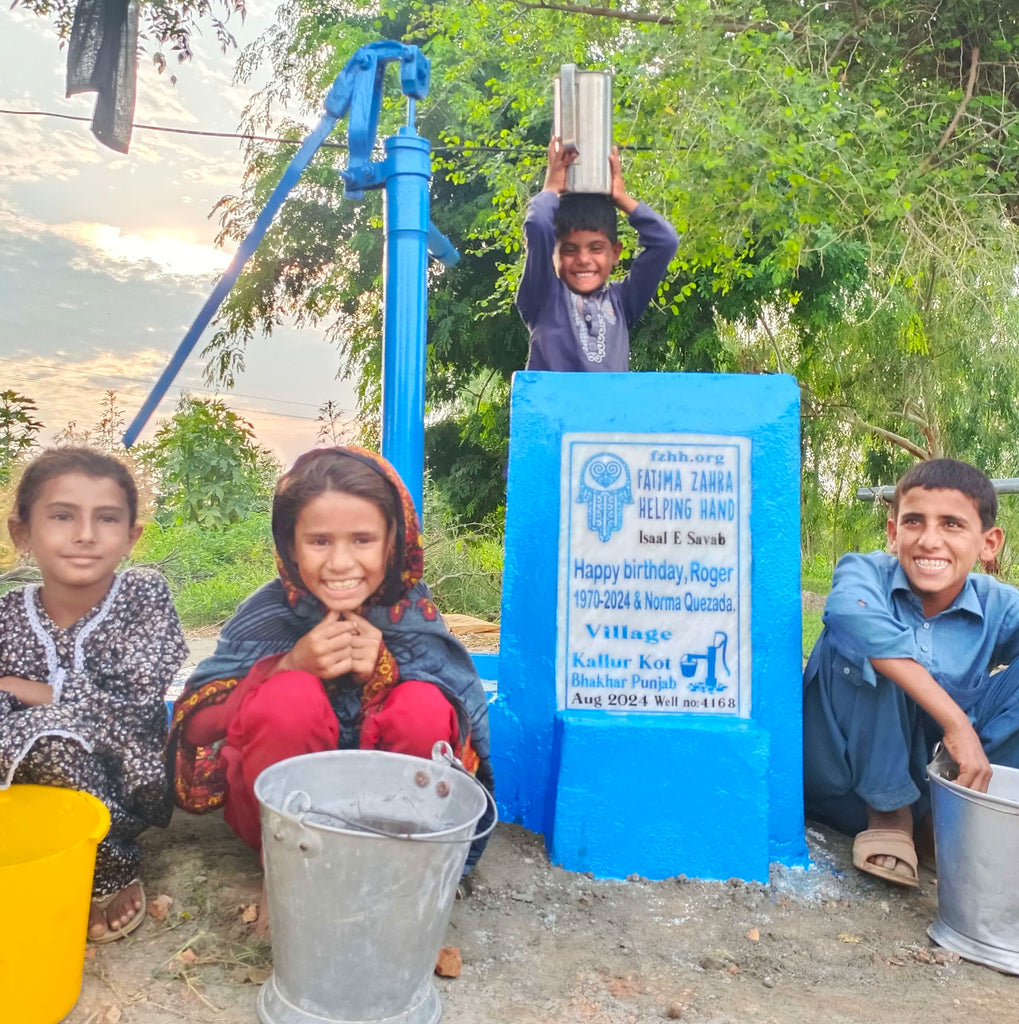 Punjab, Pakistan – Happy birthday, Roger 1970-2024 & Norma Quezada – FZHH Water Well# 4168