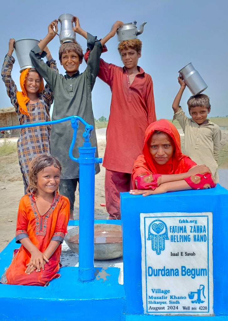 Sindh, Pakistan – Durdana Begum – FZHH Water Well# 4220