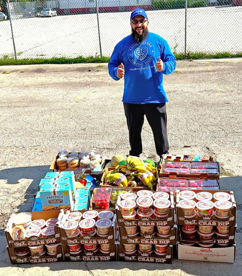 Chicago, Illinois - Participating in Mobile Food Rescue Program by Rescuing & Distributing 150+ lbs. of Fresh Deli Meals, Fruits, Vegetables & Bakery Items to Local Community's Homeless Shelters Serving Less Privileged People