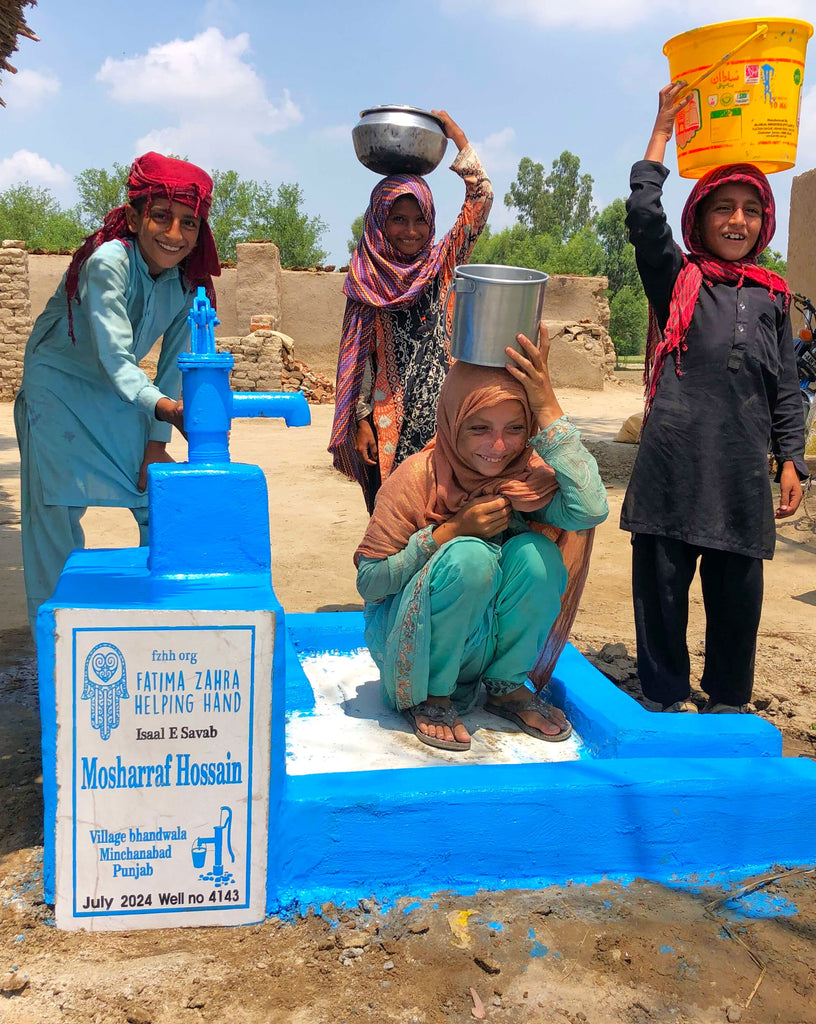 Punjab, Pakistan – Mosharraf Hossain – FZHH Water Well# 4143