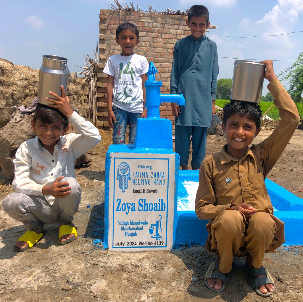 Punjab, Pakistan – Zoya Shoaib – FZHH Water Well# 4139