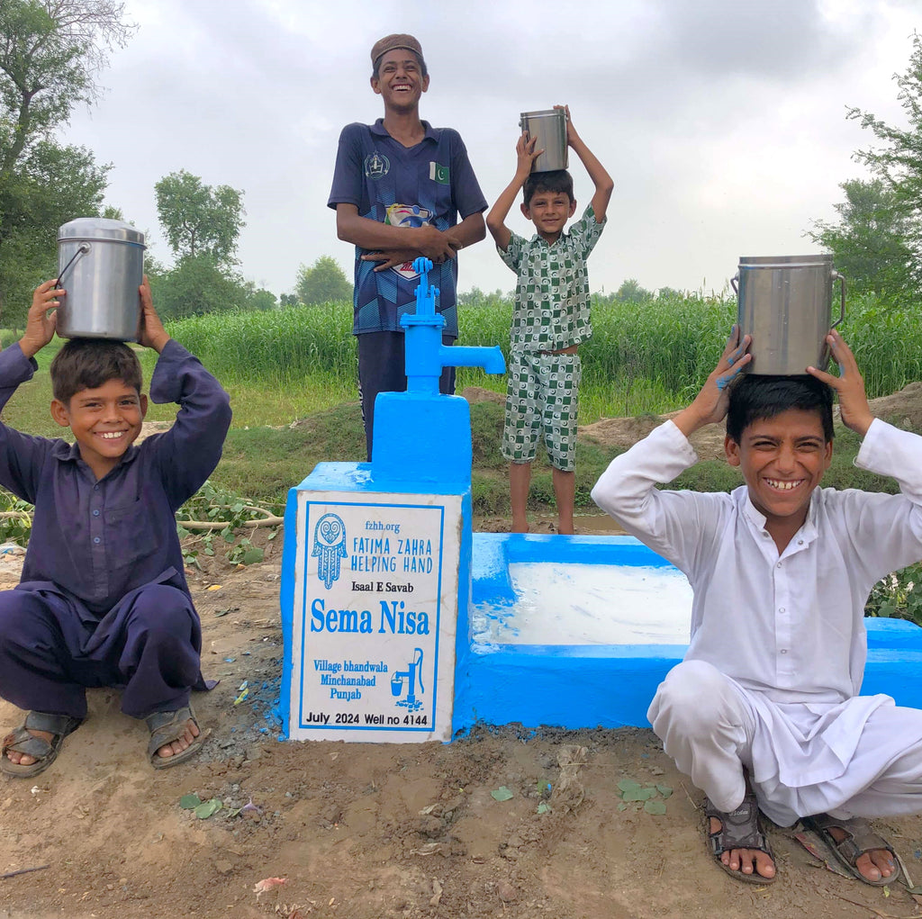 Punjab, Pakistan – Sema Nisa – FZHH Water Well# 4144