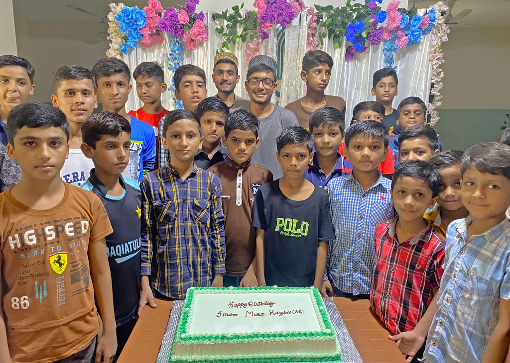 Lahore, Pakistan - Participating in Orphan Support & Mawlid Support Programs by Celebrating ZikrAllah & Mawlid an Nabi ﷺ, Serving Hot Meals with Blessed Birthday Cake & Distributing Goodie Bags to Beloved Orphans