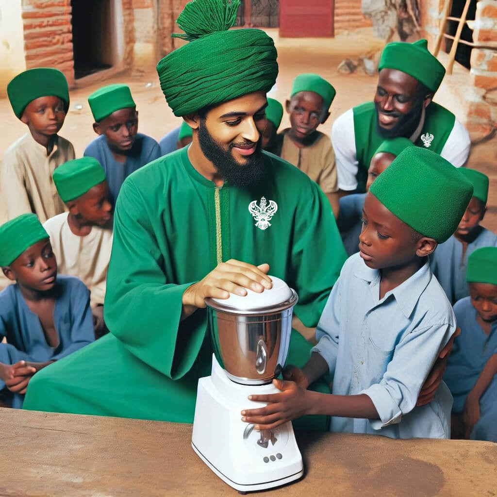 Lahore, Pakistan - Participating in Orphan Support Program by Replacing Damaged Blender with a Brand New Mixer for Beloved Orphans at Local Community's Orphanage Serving Beloved Orphans & Less Privileged Children