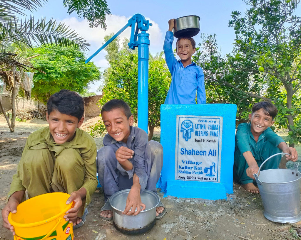 Punjab, Pakistan – Shaheen Ali – FZHH Water Well# 4311