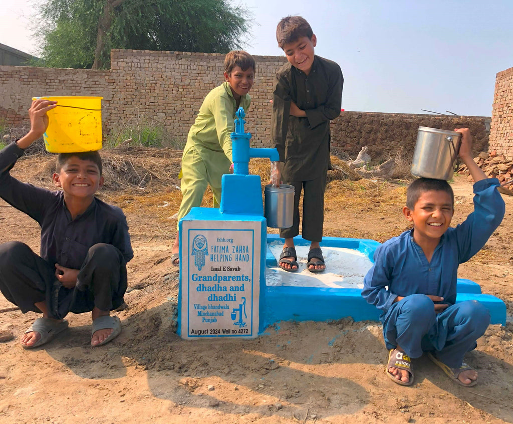 Punjab, Pakistan – Grandparents, dhadha and dhadhi – FZHH Water Well# 4272