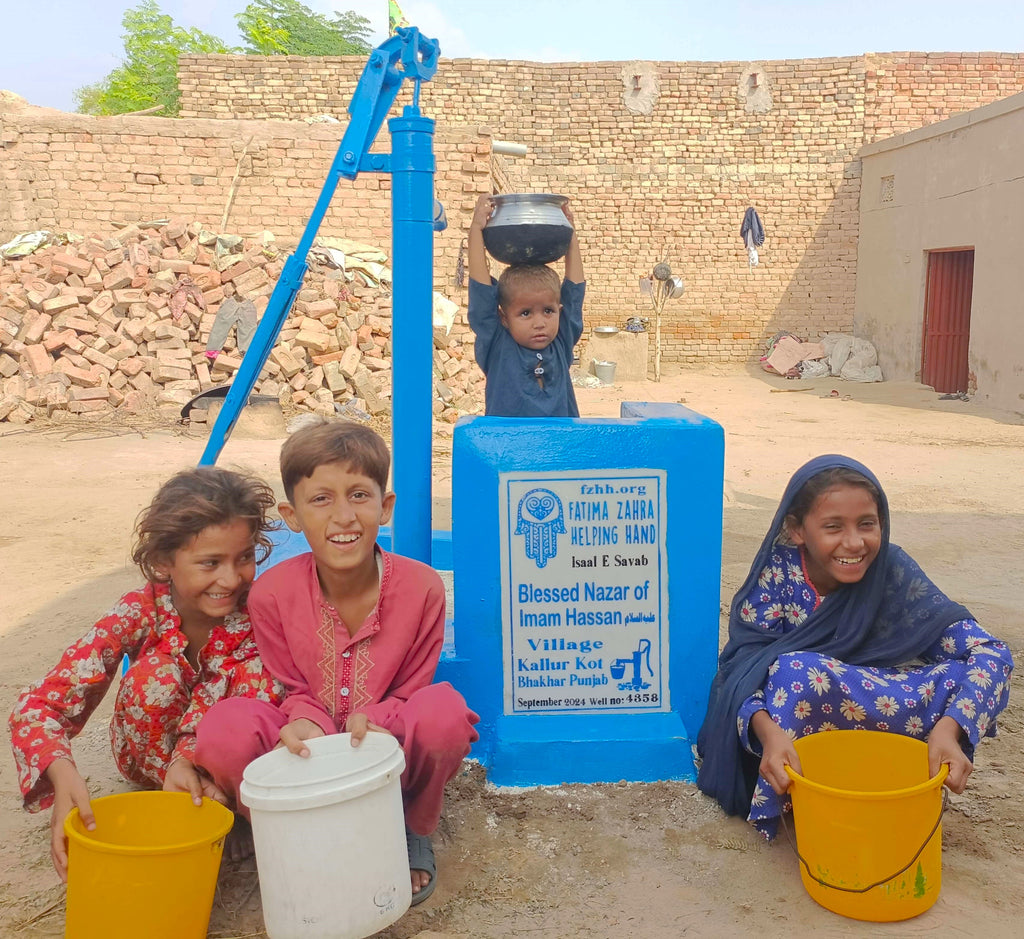 Punjab, Pakistan – Blessed Nazar of Imam Hassan (عَلَيْهِ الْسَّلَم) – FZHH Water Well# 4358