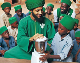 Lahore, Pakistan - Participating in Orphan Support Program by Replacing Damaged Blender with a Brand New Mixer for Beloved Orphans at Local Community's Orphanage Serving Beloved Orphans & Less Privileged Children