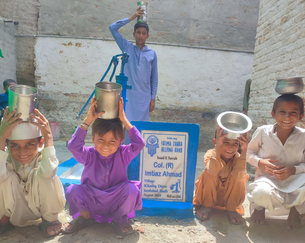 Sindh, Pakistan – Col. (R) Imtiaz Ahmad – FZHH Water Well# 4286