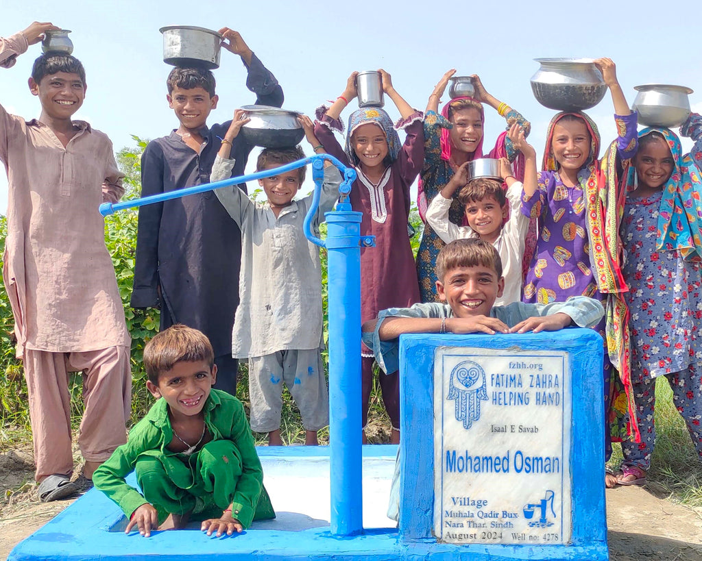 Sindh, Pakistan – Mohamed Osman – FZHH Water Well# 4278