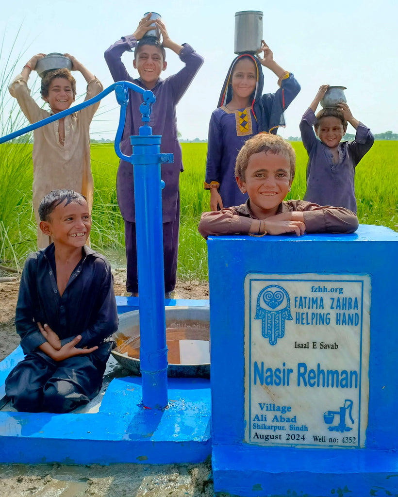 Sindh, Pakistan – Nasir Rehman – FZHH Water Well# 4352