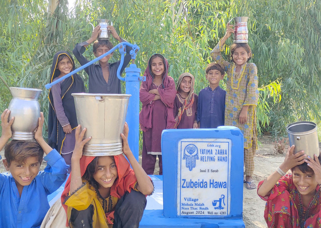 Sindh, Pakistan – Zubeida Hawa – FZHH Water Well# 4283