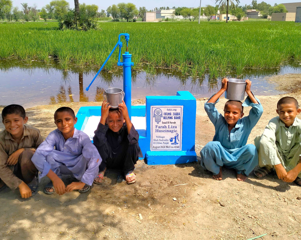 Punjab, Pakistan – Farah Liza Huseinagic – FZHH Water Well# 4240