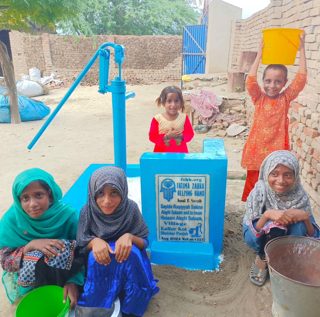 Punjab, Pakistan – Sayida Ruqayyah Sakina Alayhi Salaam and to Imam Hussain Alayhi Salaam – FZHH Water Well# 4321