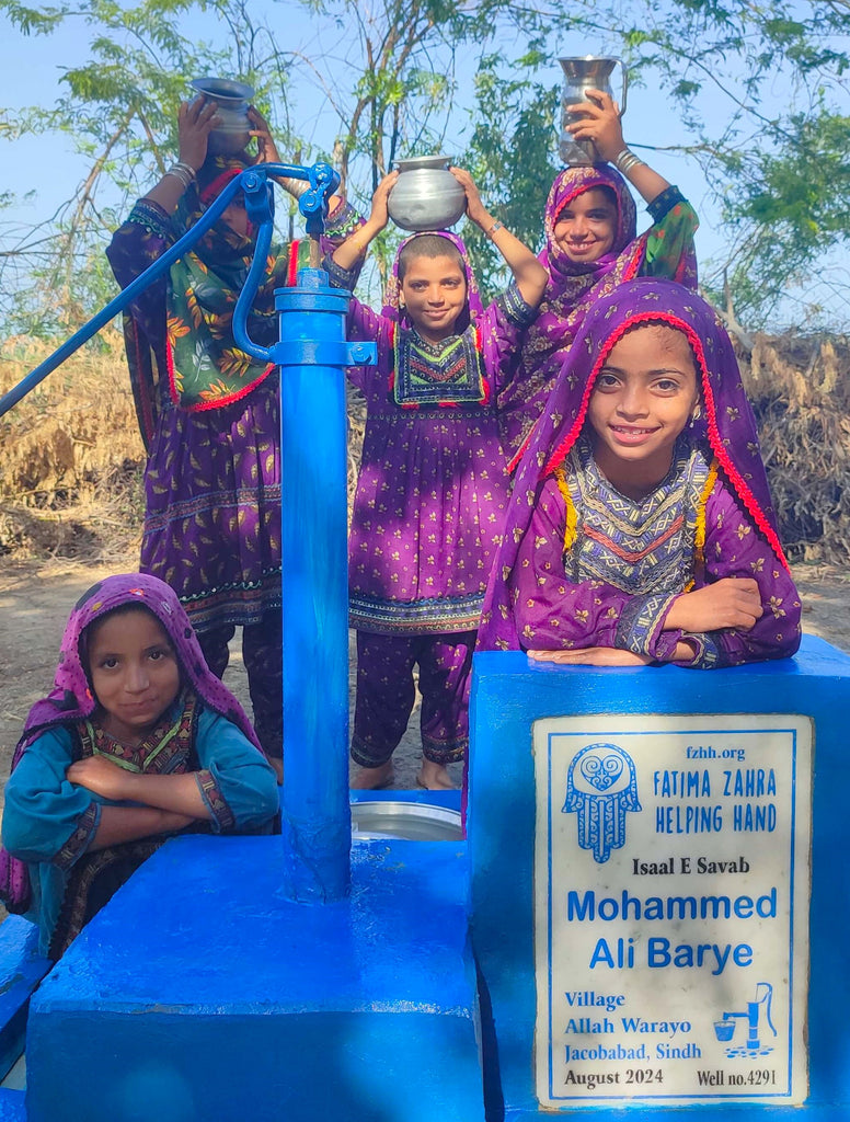 Sindh, Pakistan – Mohamed Ali Barye – FZHH Water Well# 4291