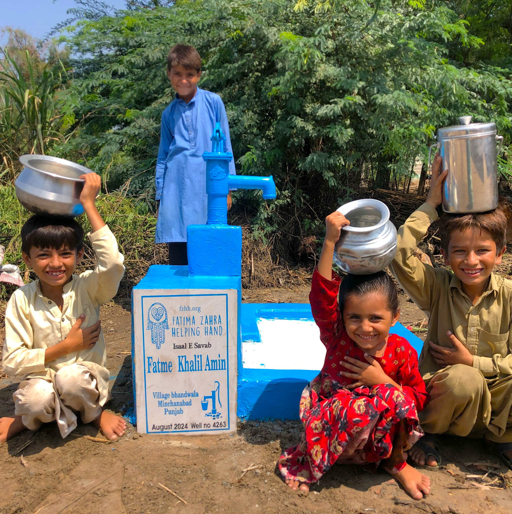 Punjab, Pakistan – Fatme Khalil Amin – FZHH Water Well# 4263