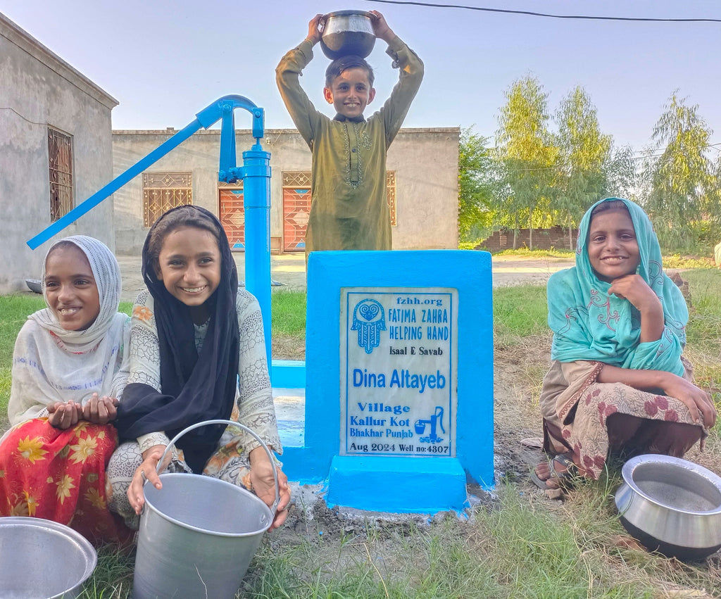 Punjab, Pakistan – Dina Altayeb – FZHH Water Well# 4307