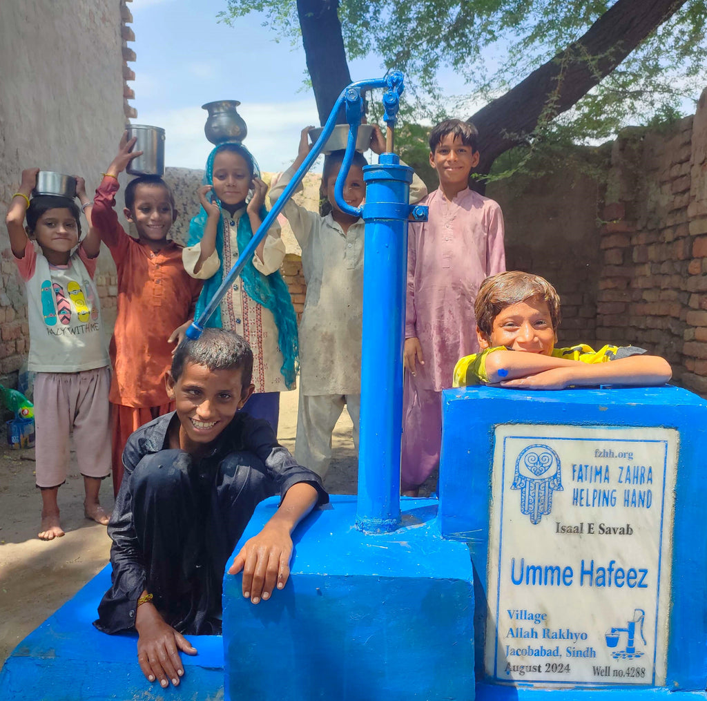 Sindh, Pakistan – Umme Hafeez – FZHH Water Well# 4288