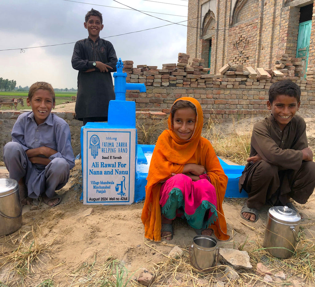 Punjab, Pakistan – Ali Rawal For Nana and Nanu – FZHH Water Well# 4264