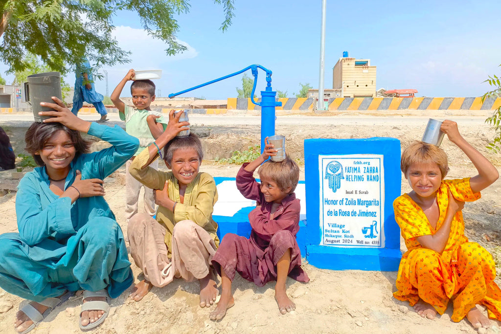 Sindh, Pakistan – Honor of Zoila Margarita de la Rosa de Jimenez – FZHH Water Well# 4355