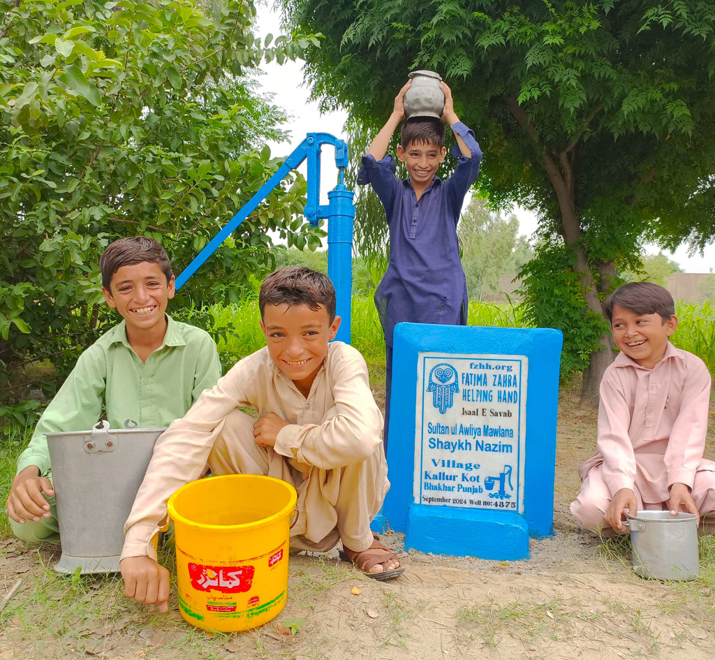 Punjab, Pakistan – Sultan ul Awliya Mawlana Shaykh Nazim – FZHH Water Well# 4375