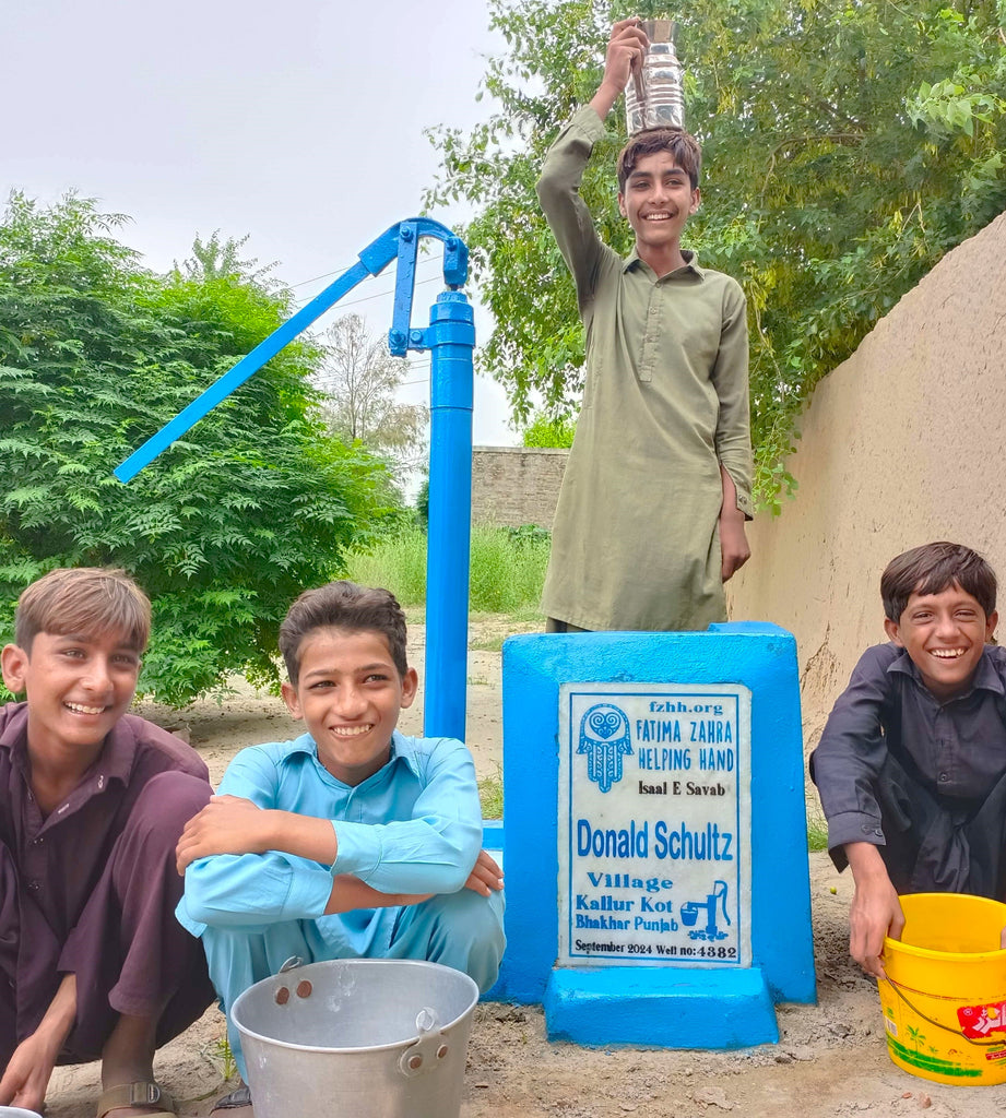 Punjab, Pakistan – Donald Schultz – FZHH Water Well# 4382