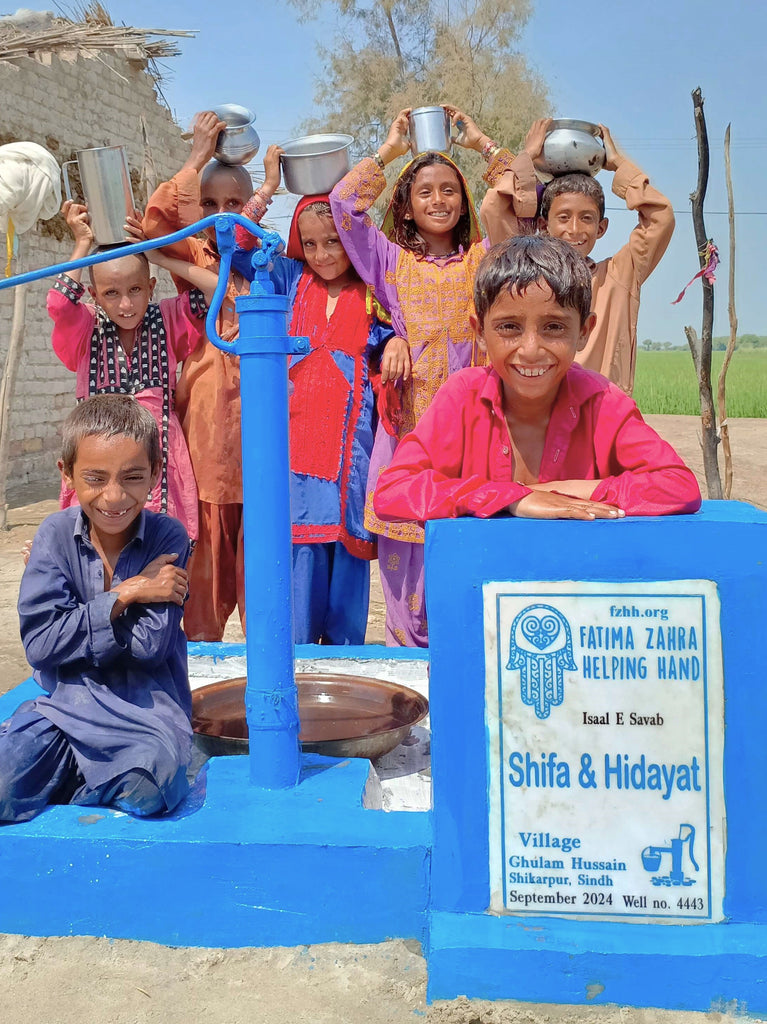 Sindh, Pakistan – Shifa & Hidayat – FZHH Water Well# 4443