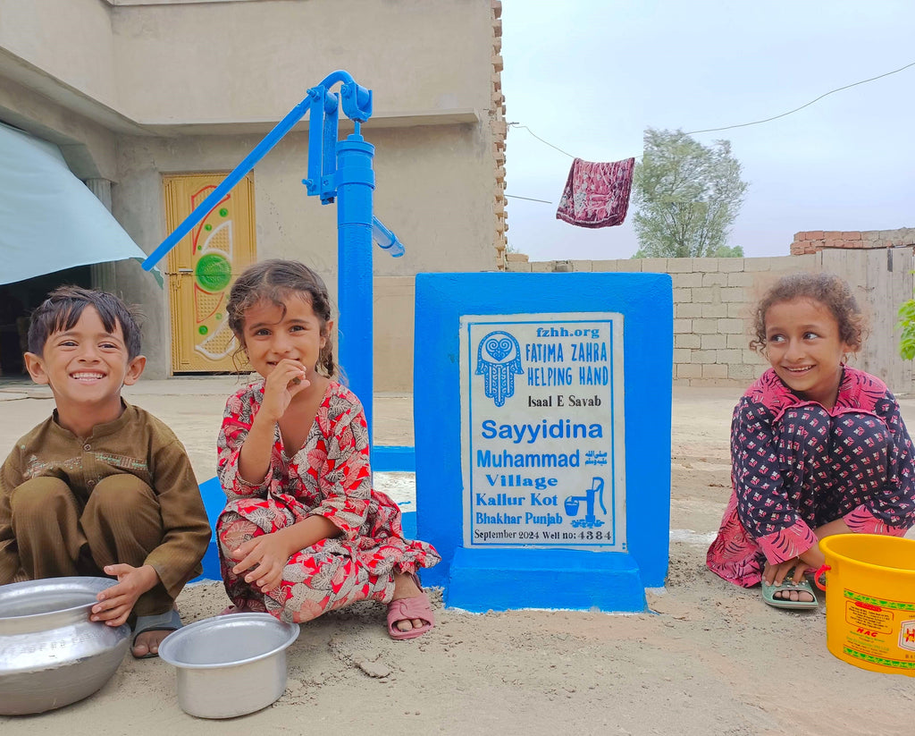 Punjab, Pakistan – Sayyidina Muhammad ﷺ – FZHH Water Well# 4384