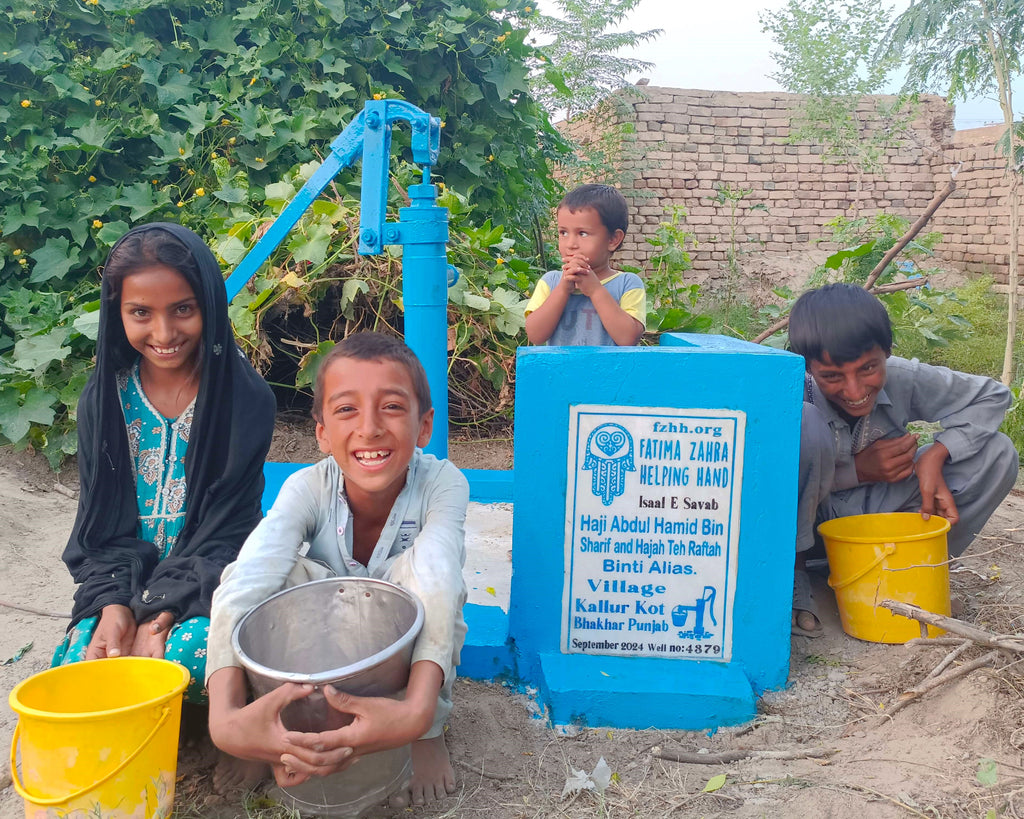 Punjab, Pakistan – Haji Abdul Hamid Bin Sharif and Hajah Teh Raftah Binti Alias – FZHH Water Well# 4379