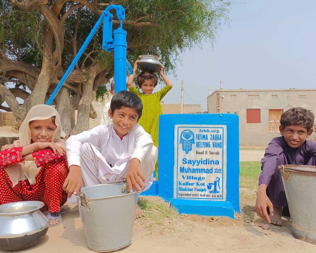 Punjab, Pakistan – Sayyidina Muhammad ﷺ – FZHH Water Well# 4385