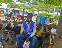 Nasarawa State, Nigeria - Participating in Mobile Food Rescue Program by Serving Hot Breakfast to 6+ Beloved Orphans