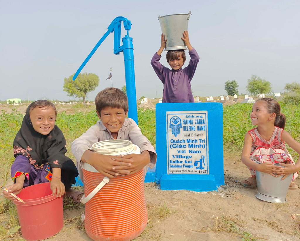 Punjab, Pakistan – Quách Minh Trí (Giác Minh) Việt Nam – FZHH Water Well# 4427