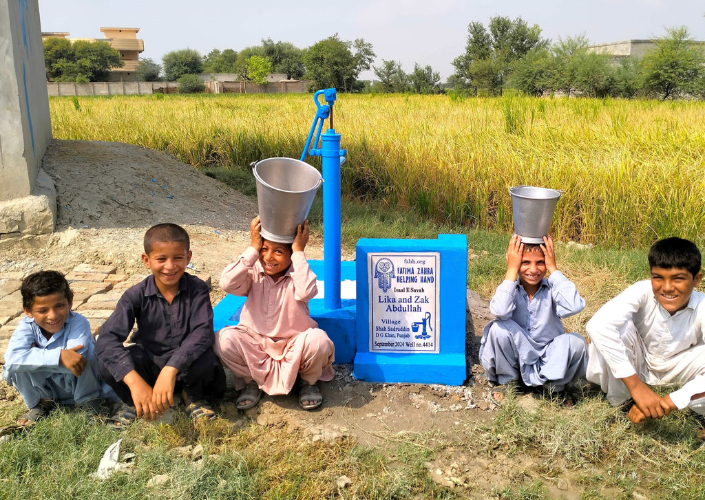 Punjab, Pakistan – Lika and Zak Abdullah – FZHH Water Well# 4414