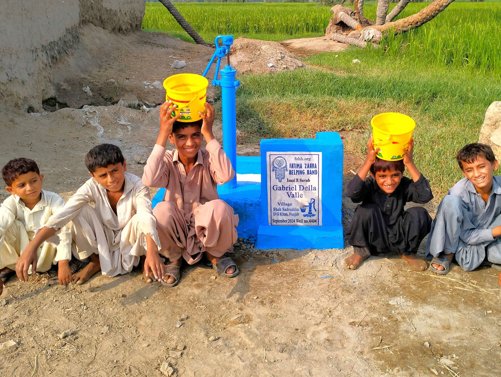 Punjab, Pakistan – Gabriel Della Valle – FZHH Water Well# 4404