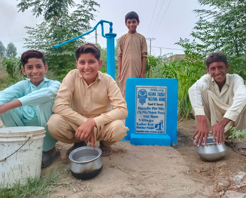 Punjab, Pakistan – Nguyễn Phi Yến (Tỷ Phú Thảnh Thơi) Việt Nam – FZHH Water Well# 4425