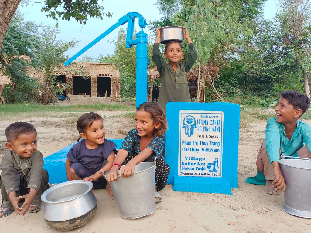 Punjab, Pakistan – Phan Thị Thùy Trang (Từ Thùy) Việt Nam – FZHH Water Well# 4423