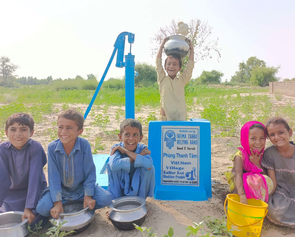 Punjab, Pakistan – Phùng Thanh Tâm Việt Nam – FZHH Water Well# 4428