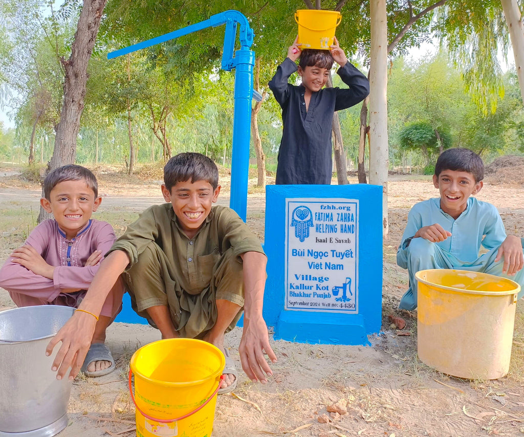 Punjab, Pakistan – Bùi Ngọc Tuyết Việt Nam – FZHH Water Well# 4430