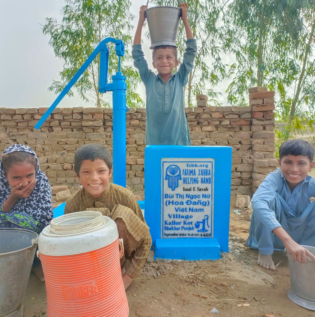 Punjab, Pakistan – Bùi Thị Ngọc Nữ (Hoa Đăng) Việt Nam – FZHH Water Well# 4432