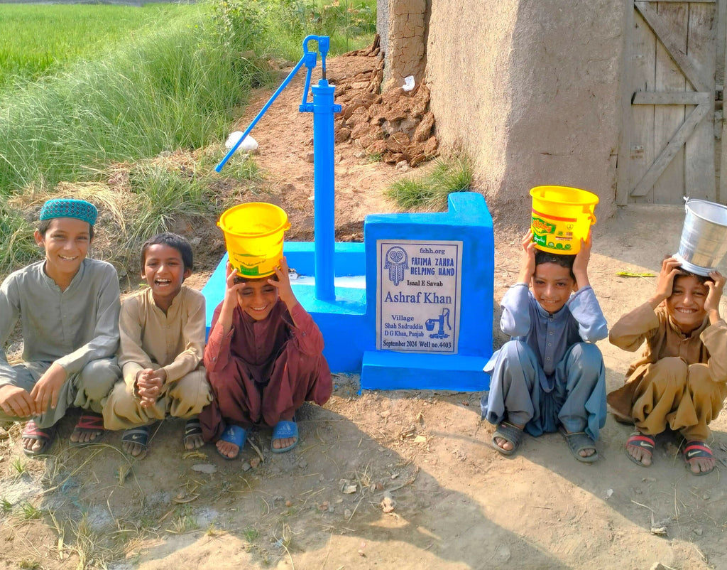 Punjab, Pakistan – Ashraf Khan – FZHH Water Well# 4403