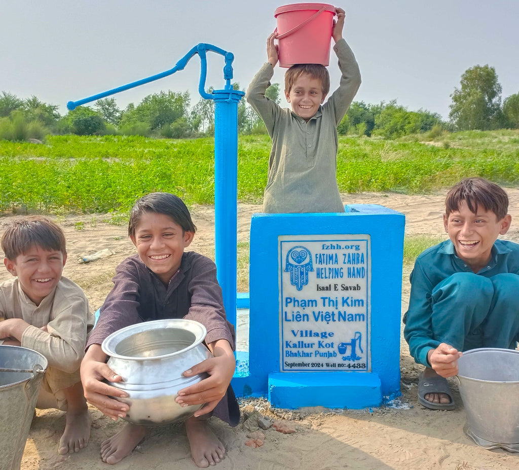 Punjab, Pakistan – Phạm Thị Kim Liên Việt Nam – FZHH Water Well# 4433