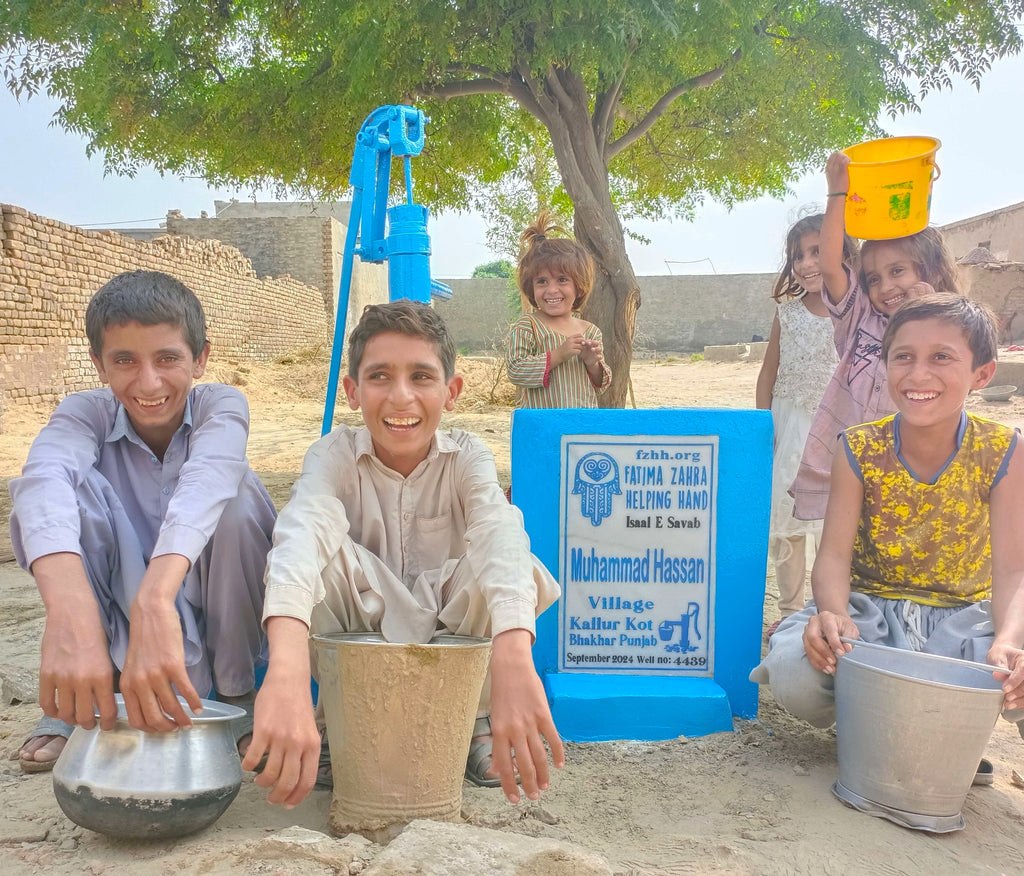 Punjab, Pakistan – Muhammad Hassan – FZHH Water Well# 4439