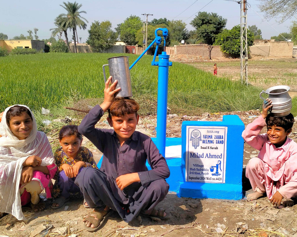 Punjab, Pakistan – Milad Ahmed – FZHH Water Well# 4420