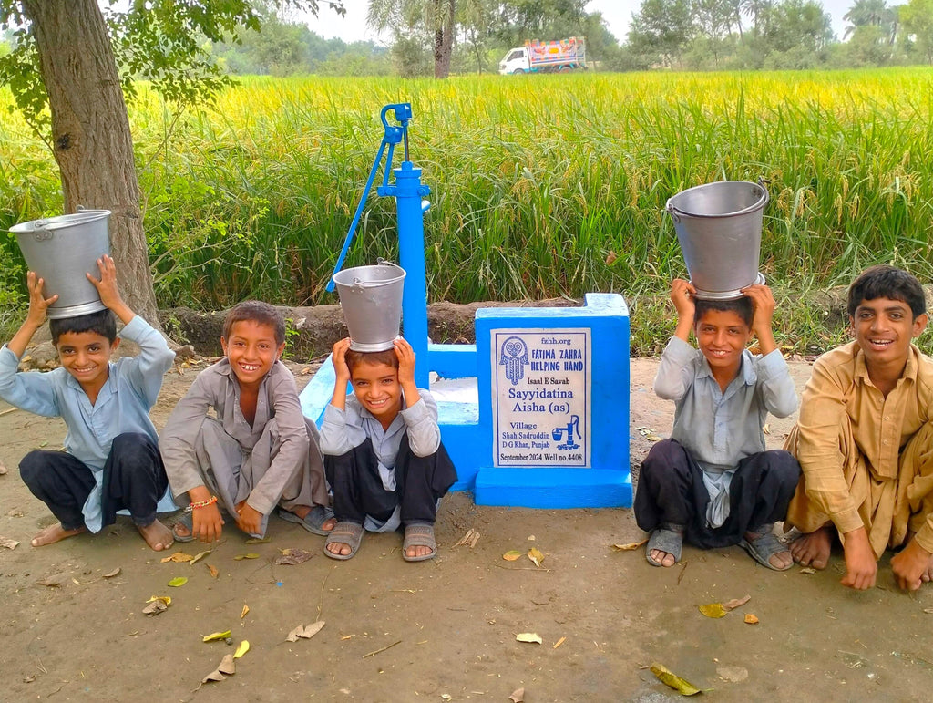 Punjab, Pakistan – Sayyidatina Aisha (as) – FZHH Water Well# 4408