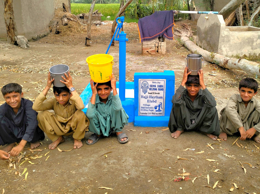 Punjab, Pakistan – Hajji Haytham Elabd – FZHH Water Well# 4405