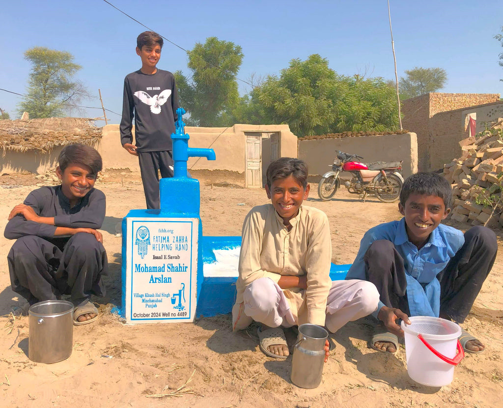 Punjab, Pakistan – Mohamad Shahir Arslan – FZHH Water Well# 4489