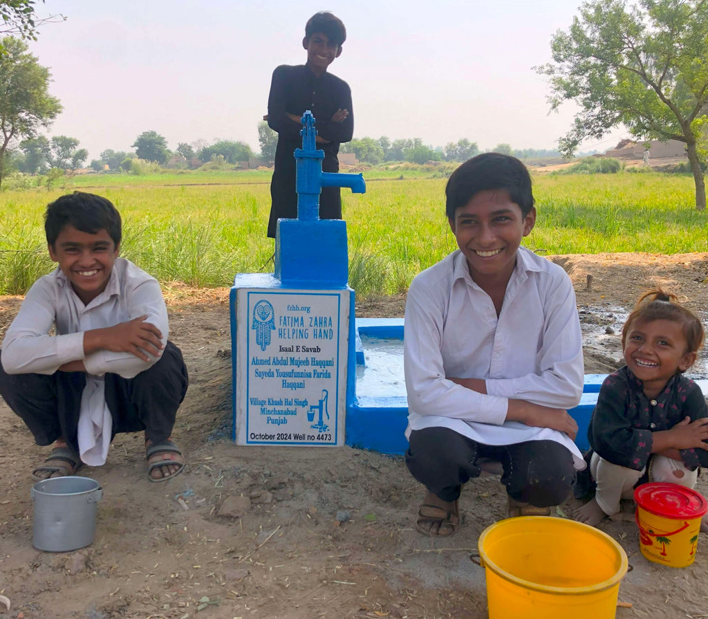 Punjab, Pakistan – Ahmed Abdul Mujeeb Haqqani Sayeda Yousufunnisa Farida Haqqani – FZHH Water Well# 4473