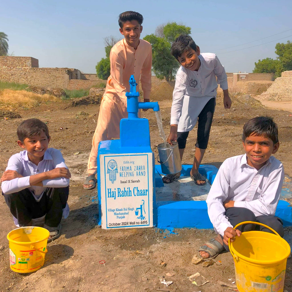 Punjab, Pakistan – Haj Rabih Chaar – FZHH Water Well# 4495