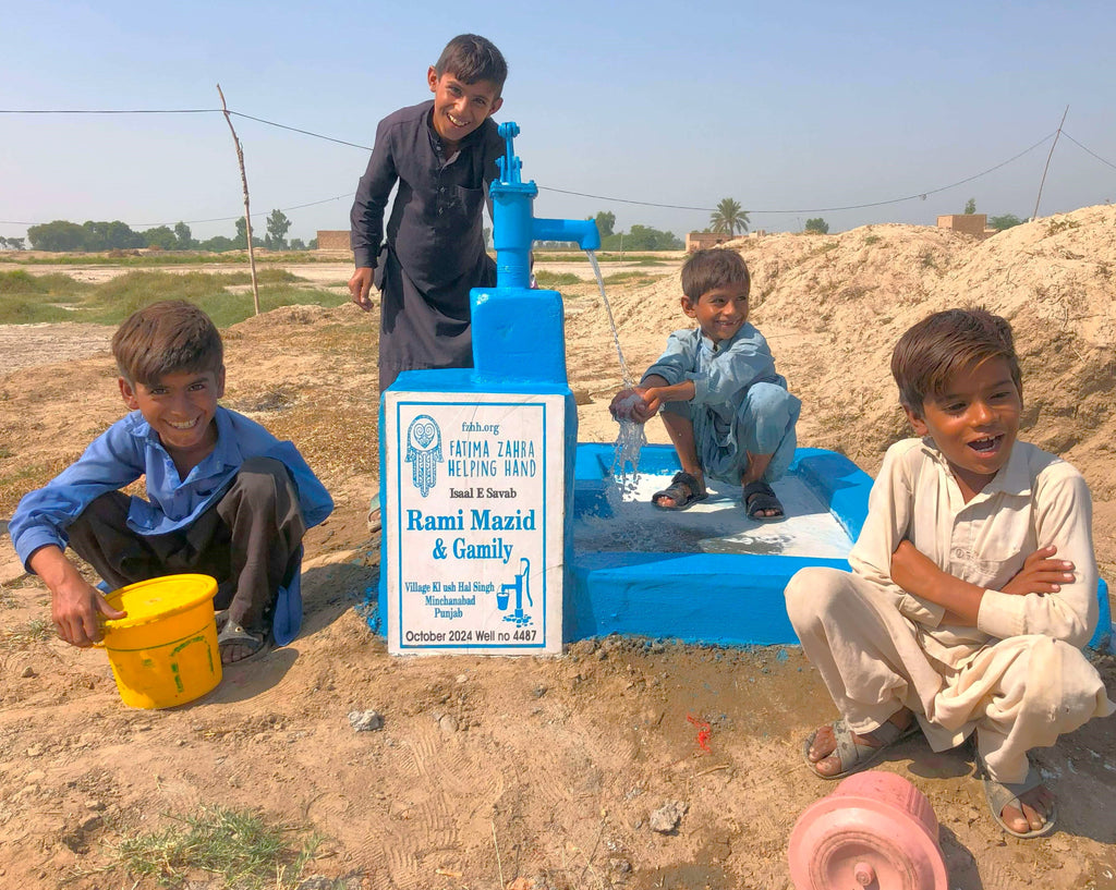 Punjab, Pakistan – Rami Mazid Gamily – FZHH Water Well# 4487